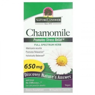 Nature’s Answer - Chamomile Capsules - 90 kapsułek