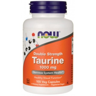 Now Foods - Taurine Tauryna 500 mg 100 kapsułek wegańskich