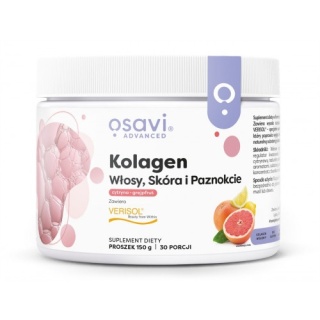 Osavi - Kolagen (Włosy, Skóra i Paznokcie) - Cytryna & Grejpfrut - 150 grams