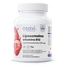 Osavi - Liposomalna Witamina B12 100 µg Metylokobalamina 60 kapsułek