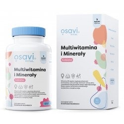 Osavi - Multiwitamina i Minerały Kobieta 90 kapsułek wegańskich