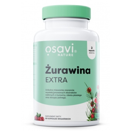 Osavi - Żurawina EXTRA 60 kapsułek wegańskich
