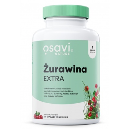 Osavi - Żurawina EXTRA 120 kapsułek wegańskich