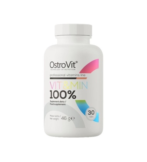 OstroVit 100% Vit&Min 30 tabletek