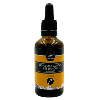 PROPMAD - Krople propolisowe 10% bez etanolu 50ml