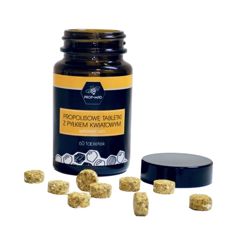 PROP-MAD – Tabletki propolisowe z pyłkiem kwiatowym
