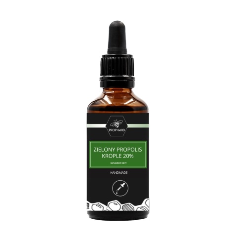 PROP-MAD – Zielony Propolis Krople 20% 50 ml