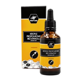 PROP-MAD - Krople propolisowe 10% bez etanolu 50ml