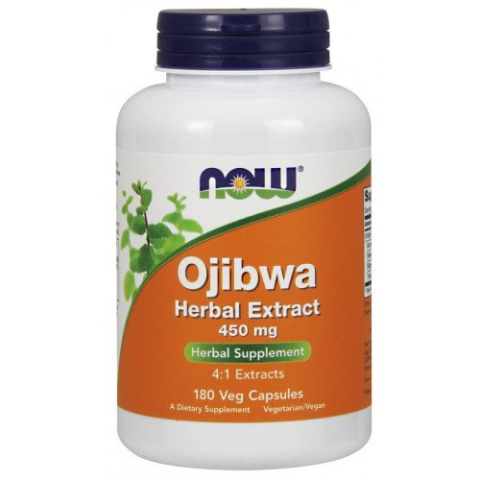 NOW Foods - Ojibwa Herbal Extract - 450mg - 180 vcaps NOW Foods - Ojibwa Herbal Extract - 450mg - 180 vcaps