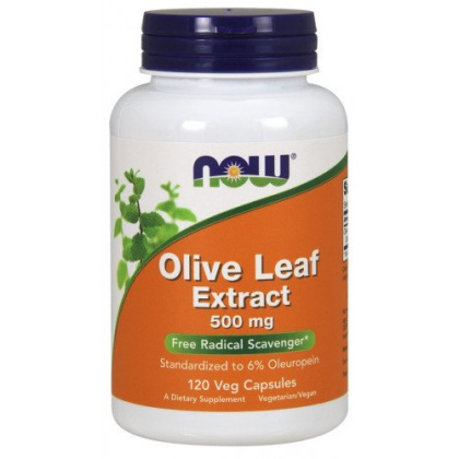 NOW Foods - Olive Leaf Extract - 500mg - 120 vcaps
