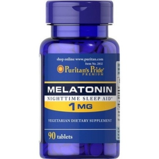 Puritan's Pride - Melatonin 1 mg - 90 tabletek