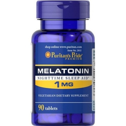 Puritan's Pride - Melatonin 1 mg - 90 tabletek