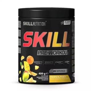 Skill Nutrition - Skill Pre-Workout Tropical Punch 400 grams