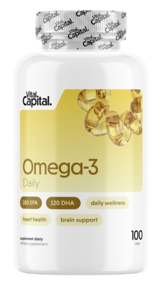VitalCapital - Omega-3 100 kapsułek