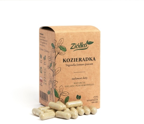 Ziółko - Kozieradka - 60 kaps.