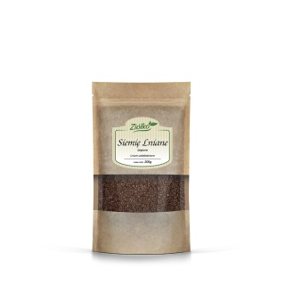 Ziółko - Siemię lniane brązowe ziarno - 200 g