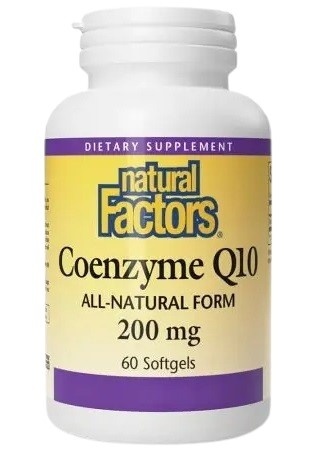 NATURAL FACTORS Koenzym Q10 200 mg 30 kapsułek