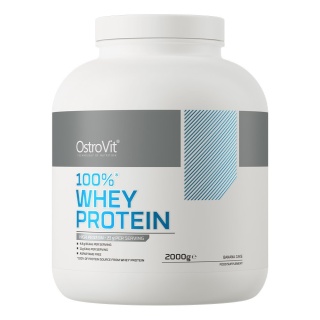 OstroVit 100% Whey Protein o smaku ciasta bananowego 2000 g