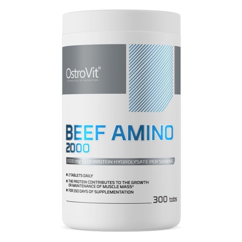 OstroVit Beef Amino 2000 mg 300 tabletek
