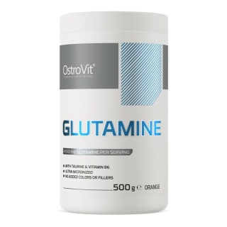OstroVit Glutamina Smak Pomarańczowy 500 g