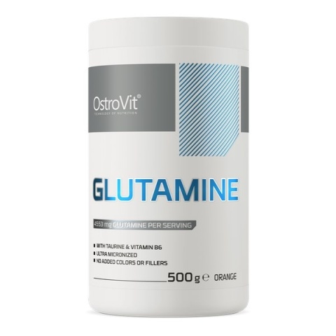 OstroVit Glutamina Smak Pomarańczowy 500 g