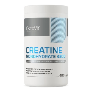 OstroVit Monohydrat Kreatyny 3300 miligramów 400 kapsułek