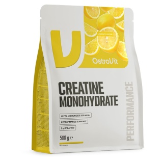 OstroVit Monohydrat Kreatyny 500 gramów smak cytrynowy
