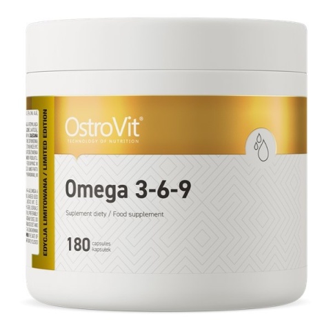OstroVit Omega 3-6-9 180 kapsułek