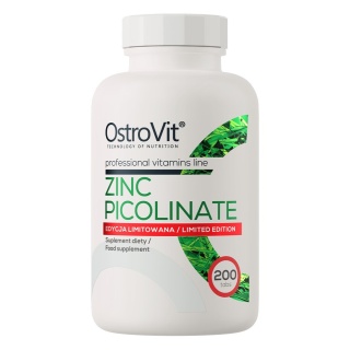 OstroVit Pikolinian Cynku 200 tabletek