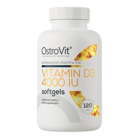 OstroVit Witamina D3 4000 IU 120 kaps.