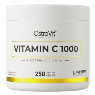 OstroVit Witamina C 1000 mg 250 kapsułek