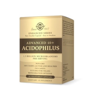 SOLGAR Advanced 40+ Acidophilus Jelitowa flora bakteryjna 60 kapsułek