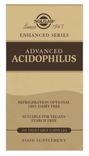 SOLGAR Advanced Acidophilus 100 kapsułek