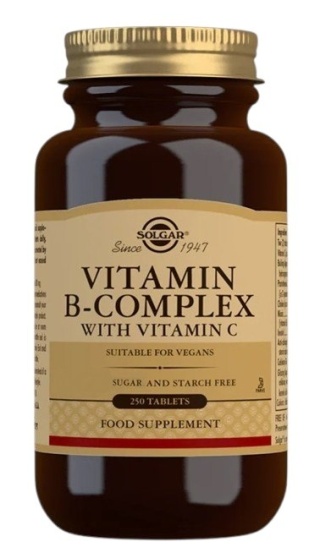 SOLGAR B-Complex with Vitamin C Stress Formula 250 tabletek