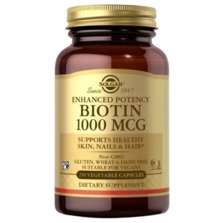 SOLGAR Biotyna 1000 mcg 250 kapsułek