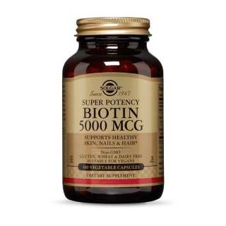 SOLGAR Biotyna 5000 mcg 100 kapsułek