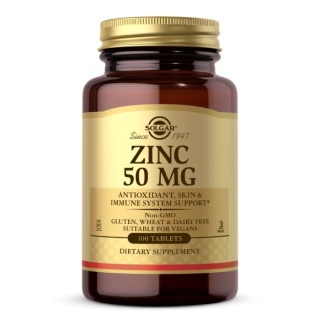 SOLGAR Cynk 50 mg 100 tabletek