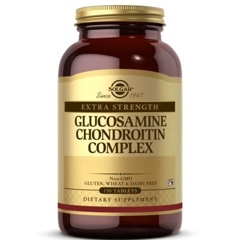 SOLGAR Extra Strength Glucosamine Chondroitin Complex 150 tabletek