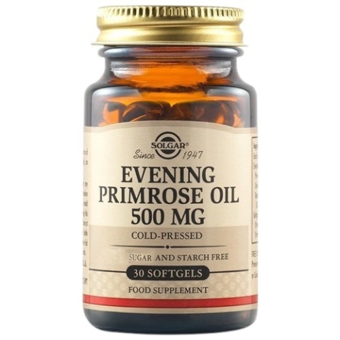 SOLGAR Evening Primrose Oil 500 mg - Olej z Wiesiołka 500 mg 30 kapsułek