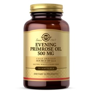 SOLGAR Evening Primrose Oil 500 mg - Olej z Wiesiołka 500 mg 90 kapsułek