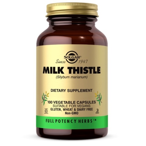 SOLGAR FP Milk Thistle - Ostropest Plamisty 100 kapsułek