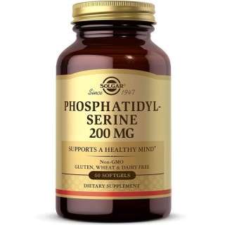 SOLGAR Fosfatydyloseryna 200 mg 60 kapsułek
