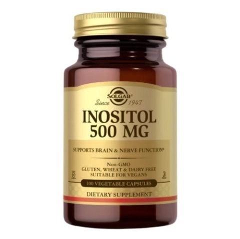 SOLGAR Inositol 500 mg 100 kapsułek