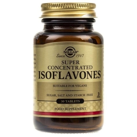 SOLGAR Isoflavones - Izoflawony Sojowe 38 mg 30 tabletek