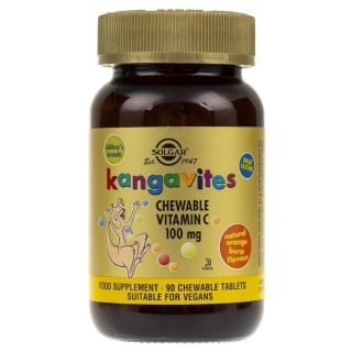 SOLGAR Kangavites Chewable Vitamin C 90 tabletek