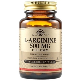 SOLGAR L-Arginina 500 mg 50 kapsułek