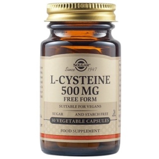 SOLGAR L-Cysteina 500 mg 30 kapsułek