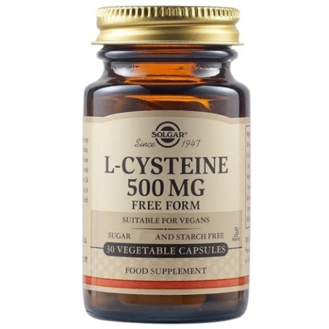 SOLGAR L-Cysteina 500 mg 30 kapsułek