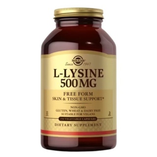 SOLGAR L-Lysine 500 mg 250 kapsułek