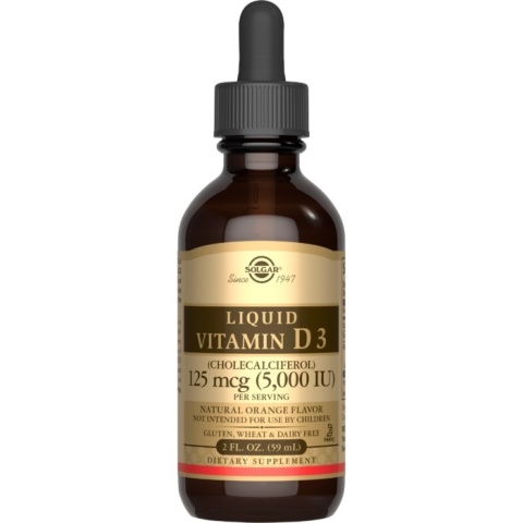 SOLGAR Liquid Vitamin D3 Cholecalciferol - Witamina D3 w płynie